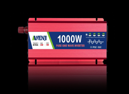 Автомобильный инвертор,1000 Вт  12 V DC в 220 V AC