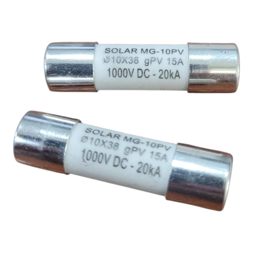 2шт/Предохранитель 15А керамический (10х38мм) 1000V
