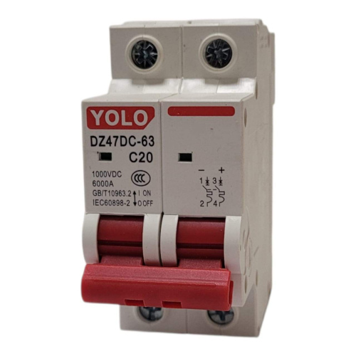 YOLO DZ47DC-63 C20 Двойной
