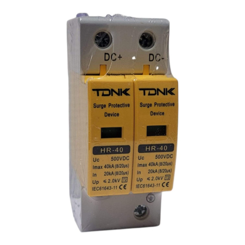 TDNK HR-40 Устройство защиты от перенапряжения, SPD, 500 В постоянного тока