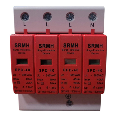 УЗИП SRMH SPD-40 4P AC устройство защиты от перенапряжения 385В